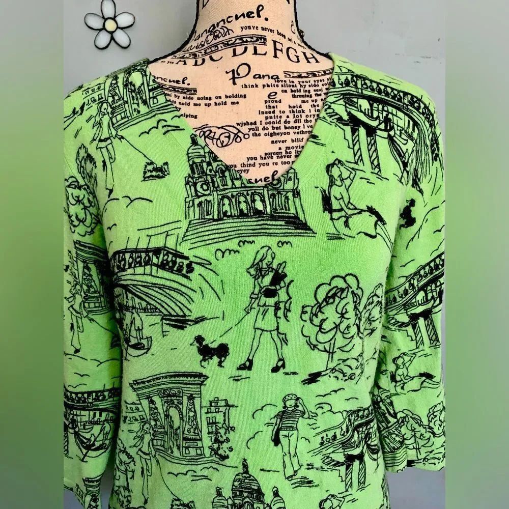 Graphic Sweater - Picture 2 of 3